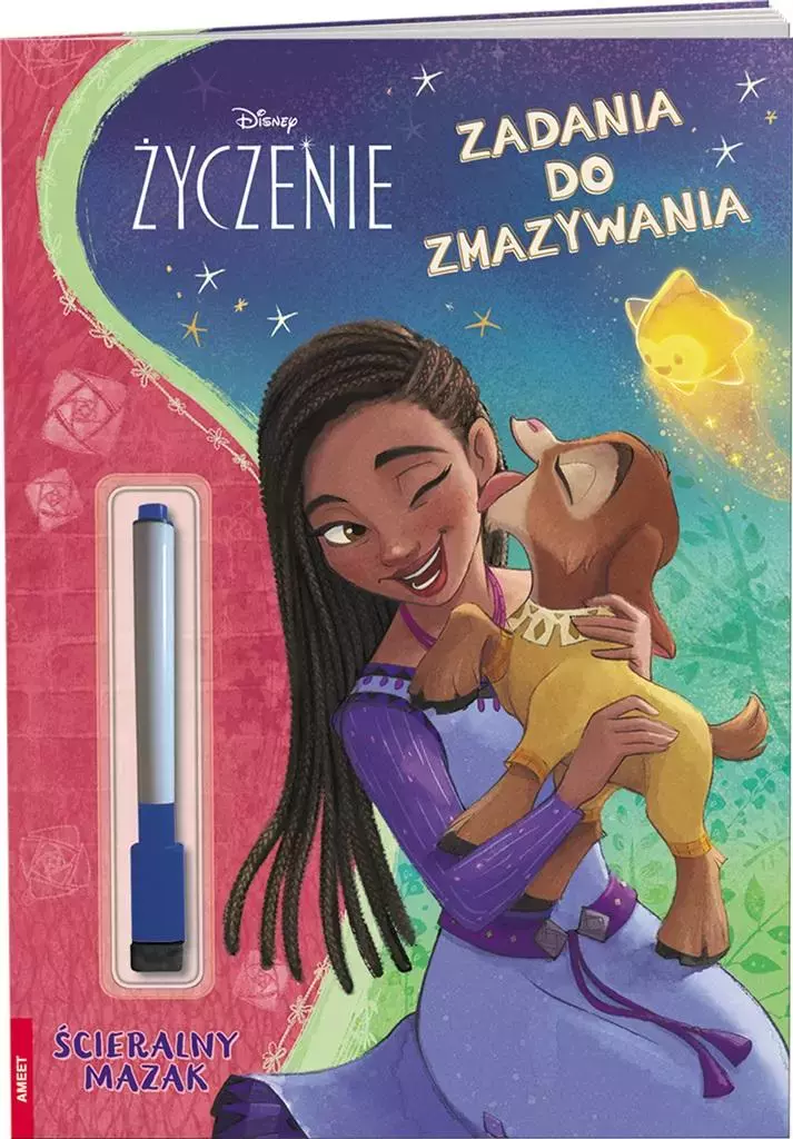 Disney Życzenie. Zadania do zmazywania - Książki