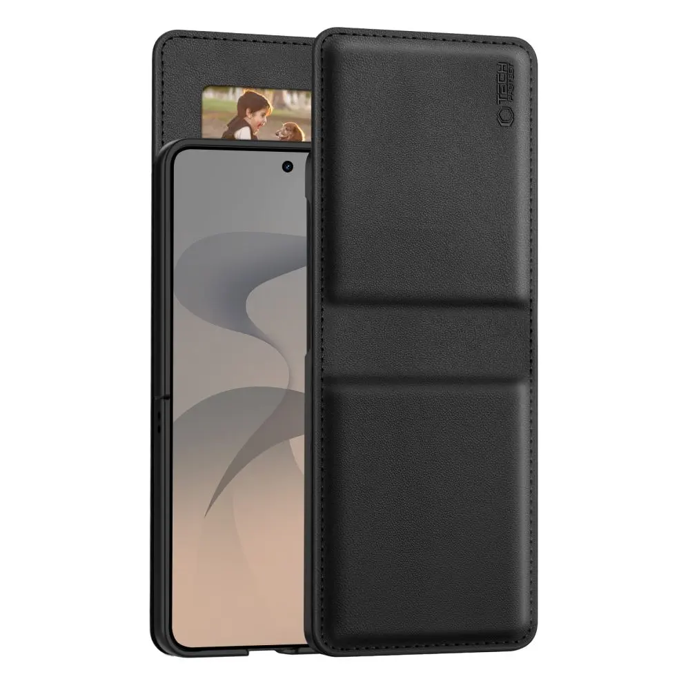 Tech-Protect Wallet Galaxy z Flip 8 Black - Elektronika i akcesoria