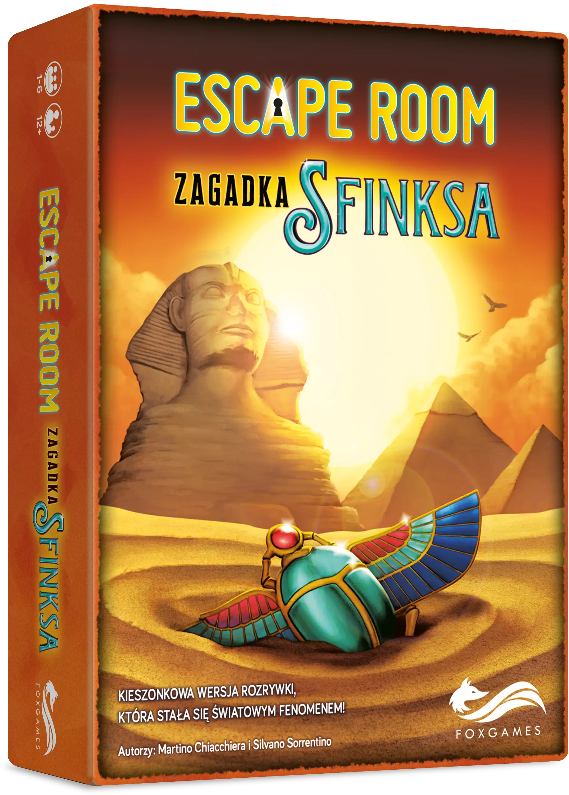 Escape Room. Zagadka Sfinksa - Książki