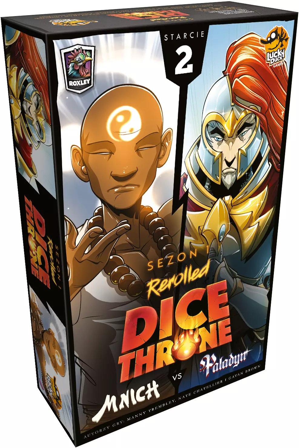 Dice Throne. Starcie 2. Mnich vs Paladyn - Gry