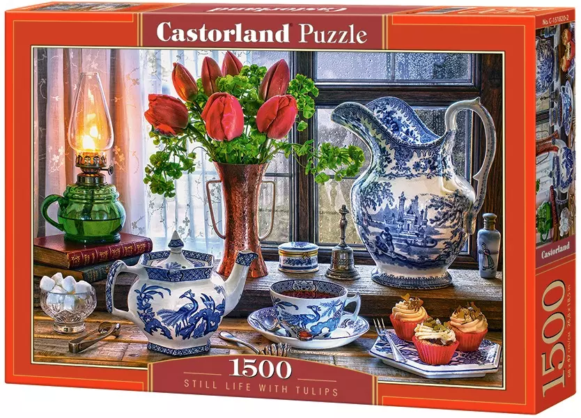 Puzzle 1500 elementów. Still Life with Tulips - Puzzle