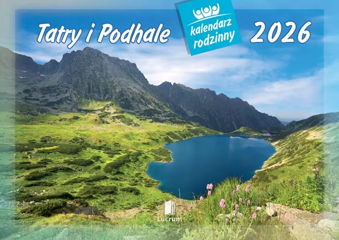 Kalendarz 2026 rodzinny Tatry i Podhale - Książki