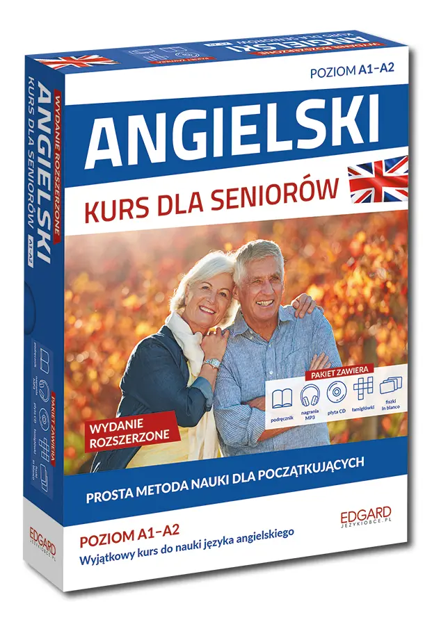 Angielski. Kurs dla seniorów. Wydanie rozszerzone - Książki