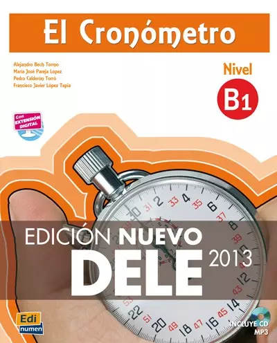 Cronometro nivel B1 książka + płyta MP3 edicion 2013 - Książki