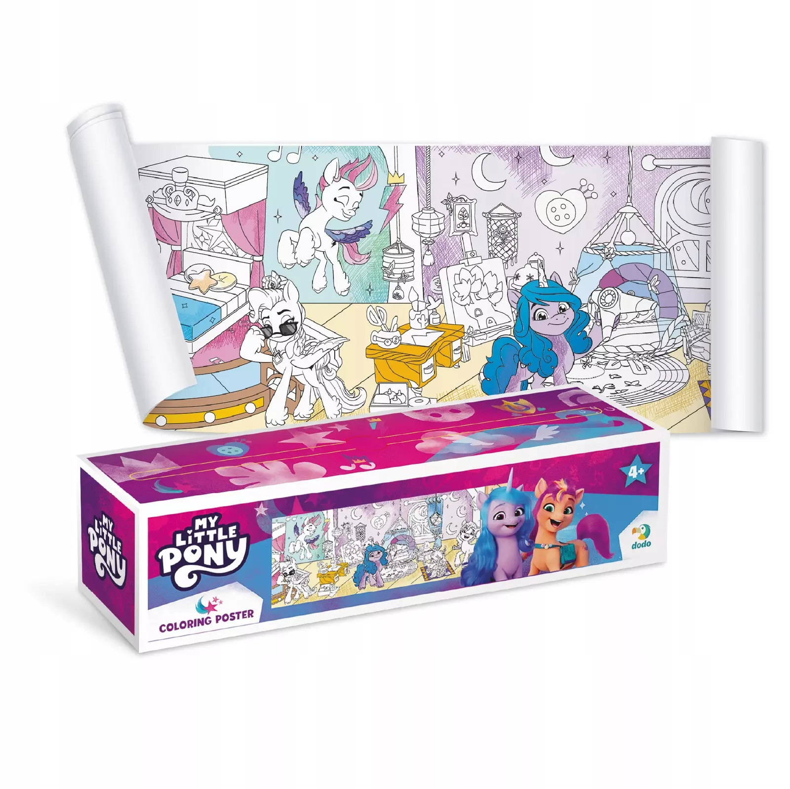 Kolorowanka na rolce My Little Pony - Książki