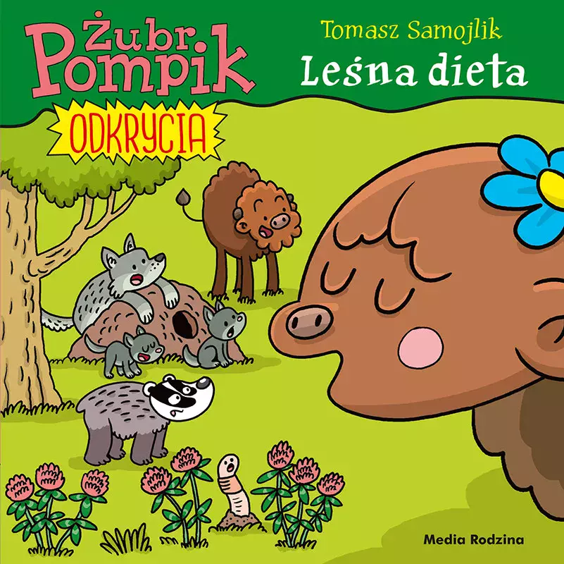 Żubr Pompik. Odkrycia. Tom 6. Leśna dieta - Książki