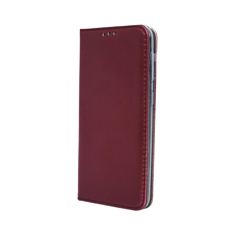 Etui Smart Magnetic do Samsung Galaxy A13 4G burgundowe - Elektronika i akcesoria