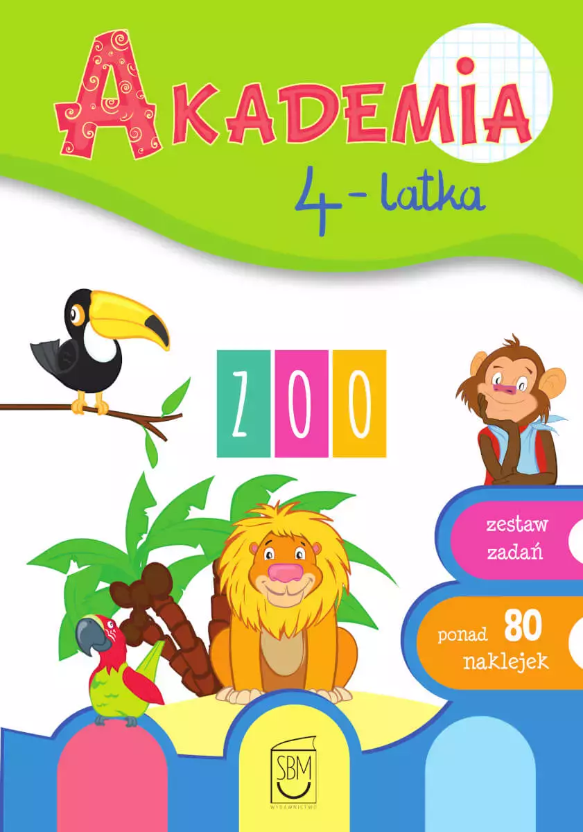 Akademia 4-latka. ZOO - Książki