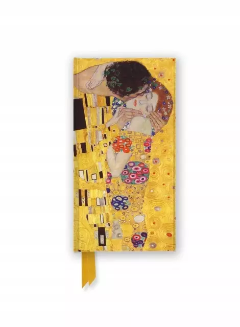 Gustav Klimt: The Kiss (Foiled Slimline Journal) - Książki