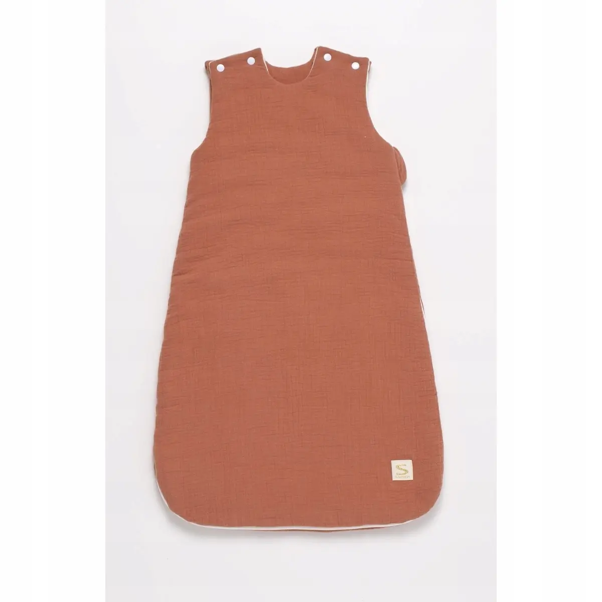 Śpiwórek 0-6 miesięcy + chusteczka/przytulanka Uni Terracotta, SAUTHON - Mama i dziecko