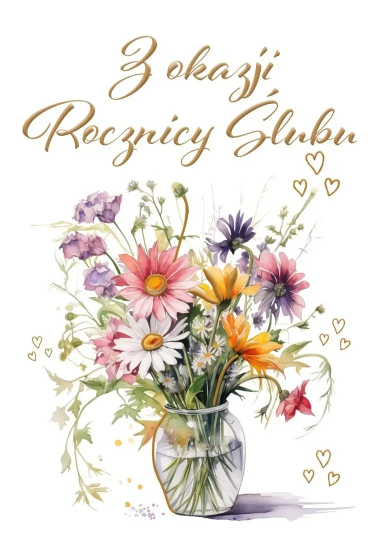Karnet Rocznica Ślubu - Papiernicze i szkolne