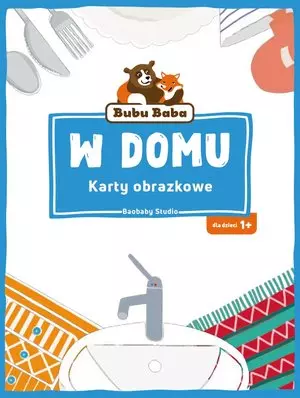 Bubu Baba. Karty obrazkowe. W domu - Książki