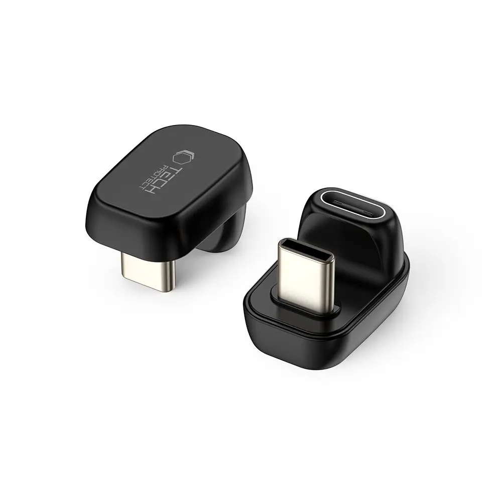 Tech-Protect Ultraboost AA04 Angle Adapter Type-C Black - Elektronika i akcesoria
