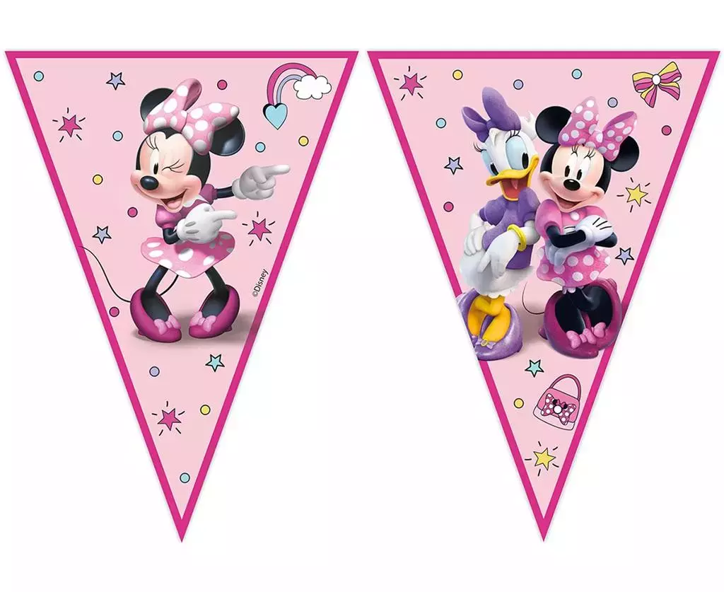 Girlanda Minnie Junior flagi - Papiernicze i szkolne