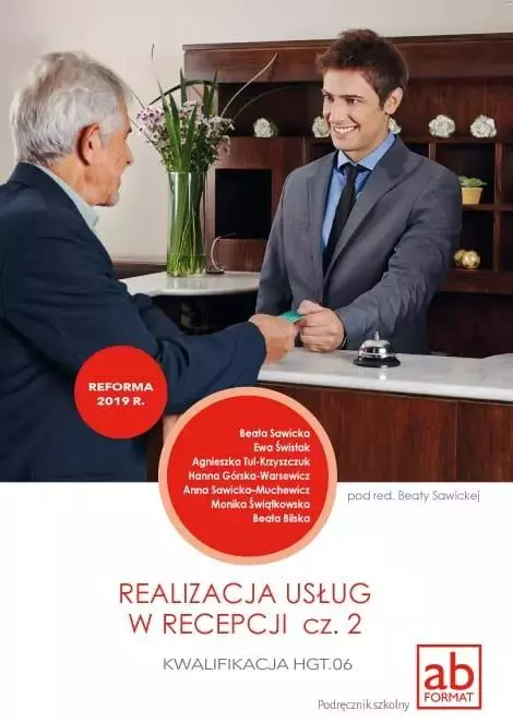 Realizacja usług w recepcji cz.2 - Książki