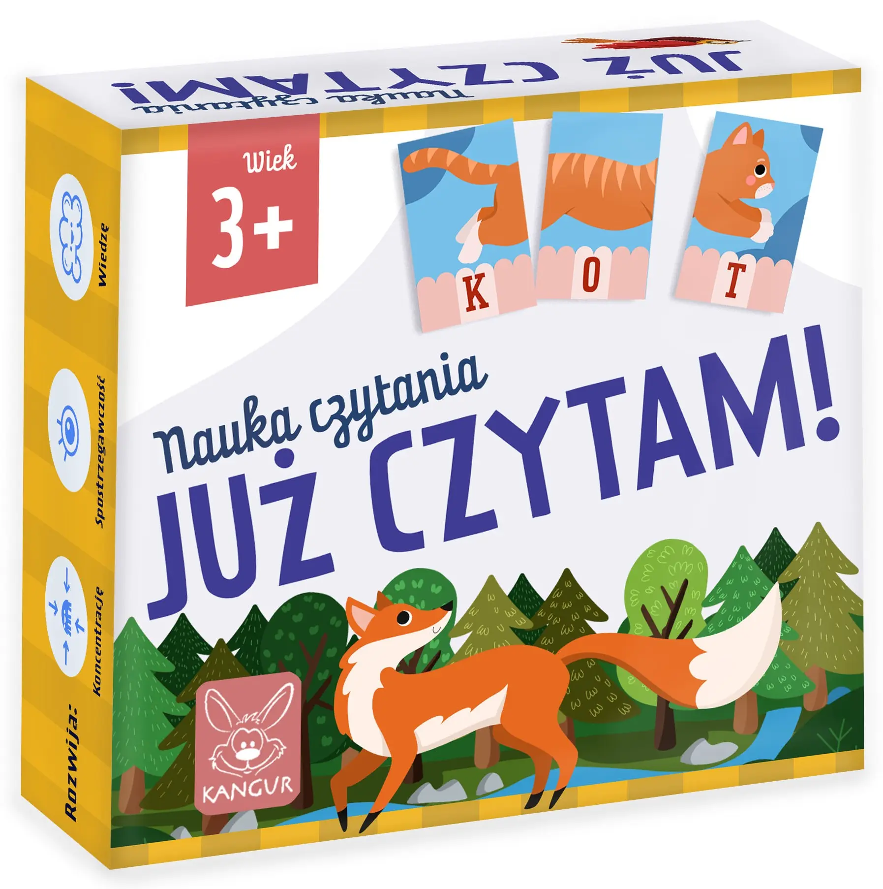 Już czytam 3+! Nauka czytania - Gry