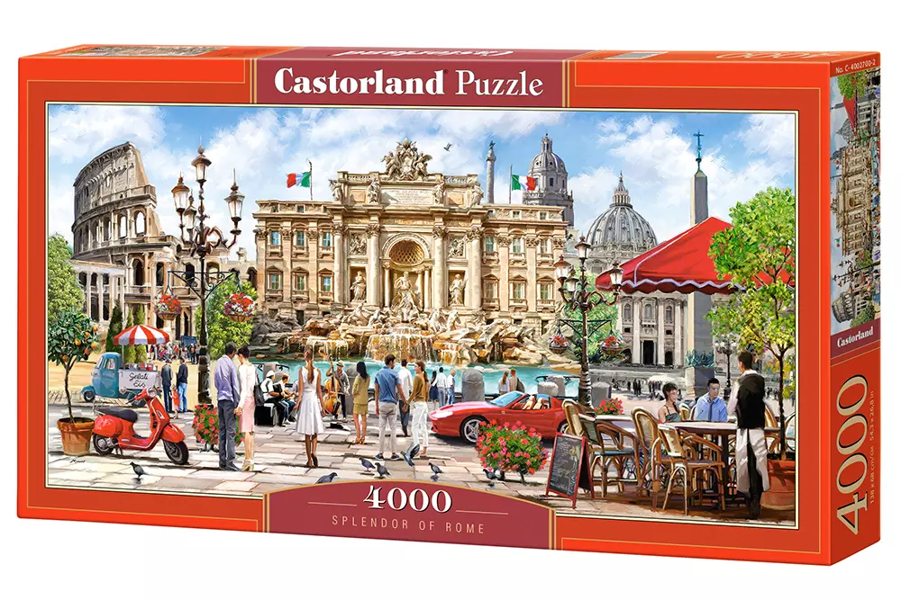 Puzzle 4000 elementów. Blask Rzymu - Puzzle