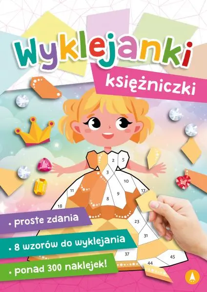 Wyklejanki. Księżniczki - Książki