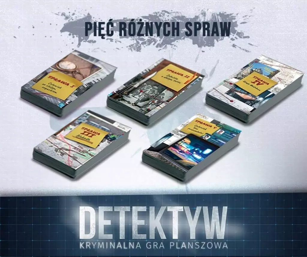 Detektyw. Kryminalna gra planszowa - Gry