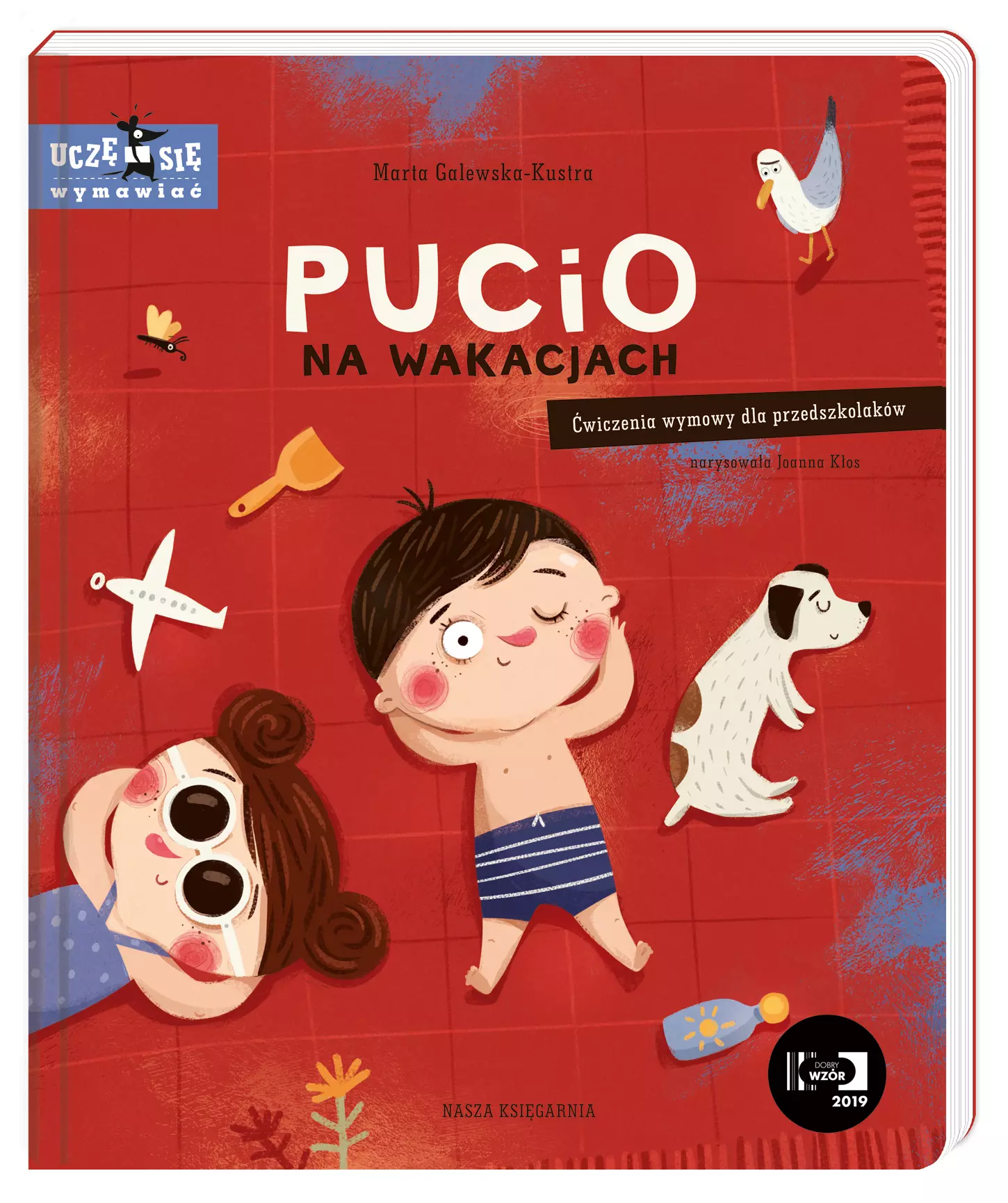 Pucio na wakacjach. Ćwiczenia wymowy dla przedszkolaków - Książki
