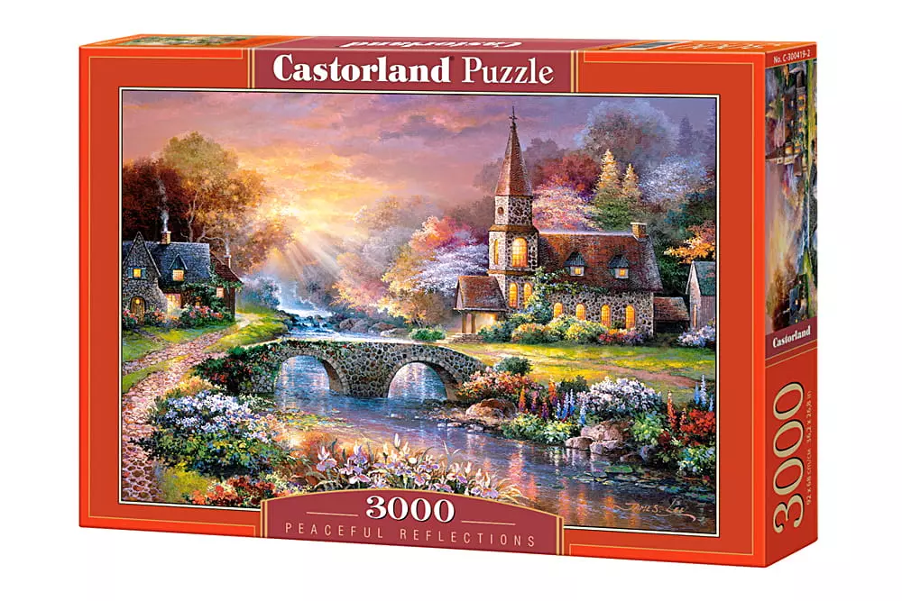 Puzzle 3000 elementów. Refleksje pełne spokoju - Puzzle