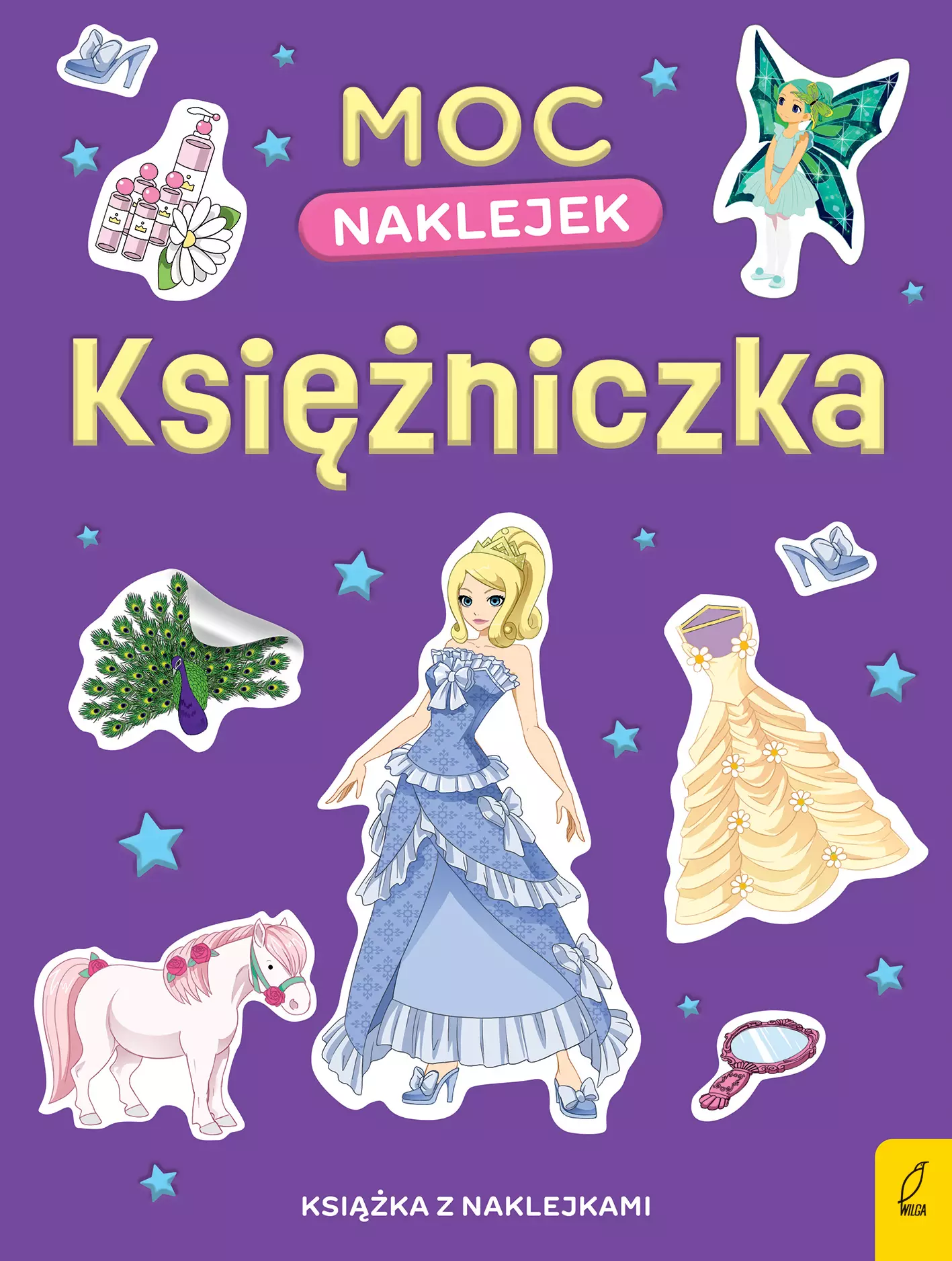 Moc naklejek. Księżniczka - Książki