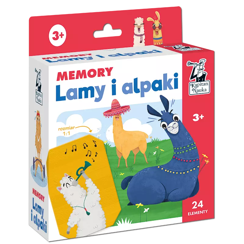 Memory. Lamy i alpaki - Gry