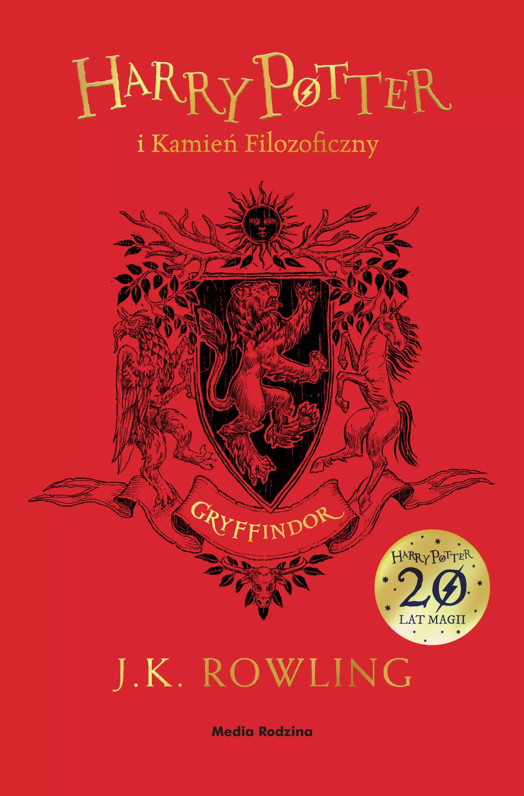 Harry Potter i Kamień Filozoficzny (Gryffindor) - Książki
