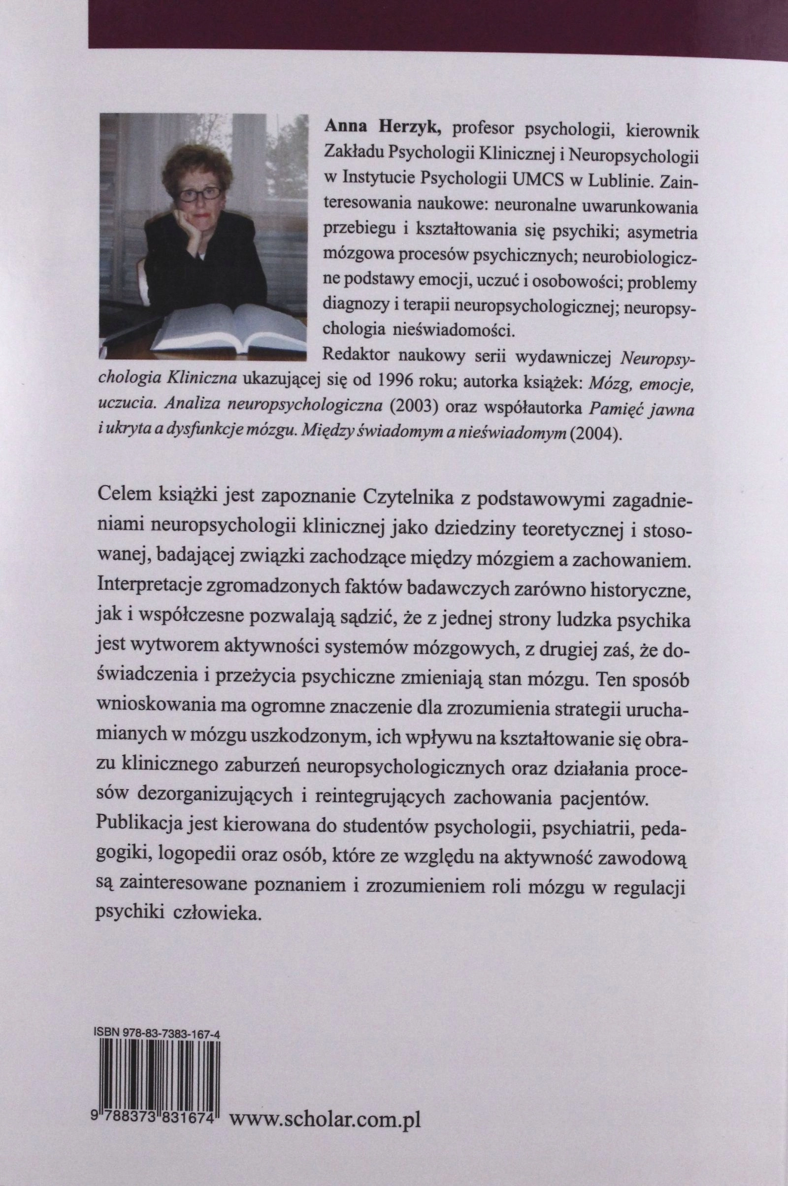 Wprowadzenie do neuropsychologii klinicznej t.14 - Książki