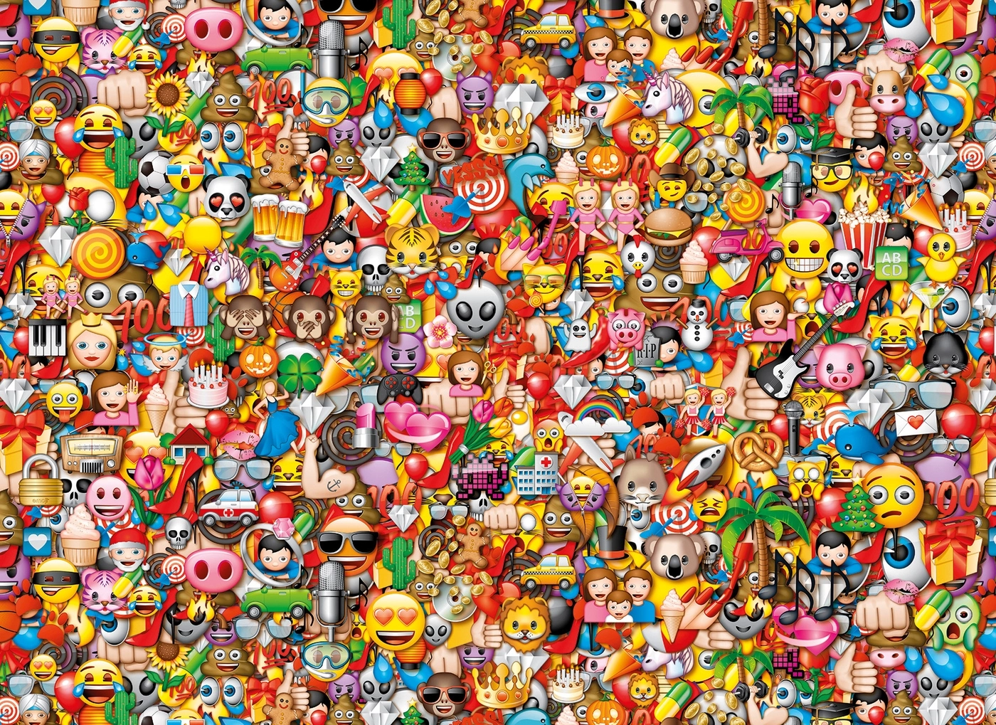Puzzle 1000 elementów. Impossible puzzle! Emoji - Puzzle