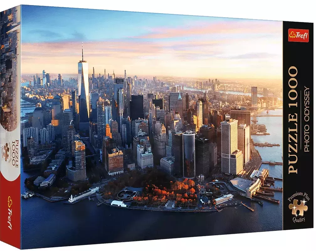 Puzzle 1000 elementów. Premium Plus Quality. Photo Odyssey. Manhattan, Nowy Jork - Puzzle