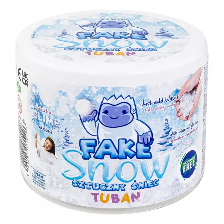 Sztuczny śnieg  12 g - 500 ml - Zabawki