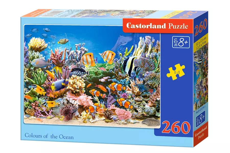 Puzzle 260 elementów. Kolory oceanu - Puzzle
