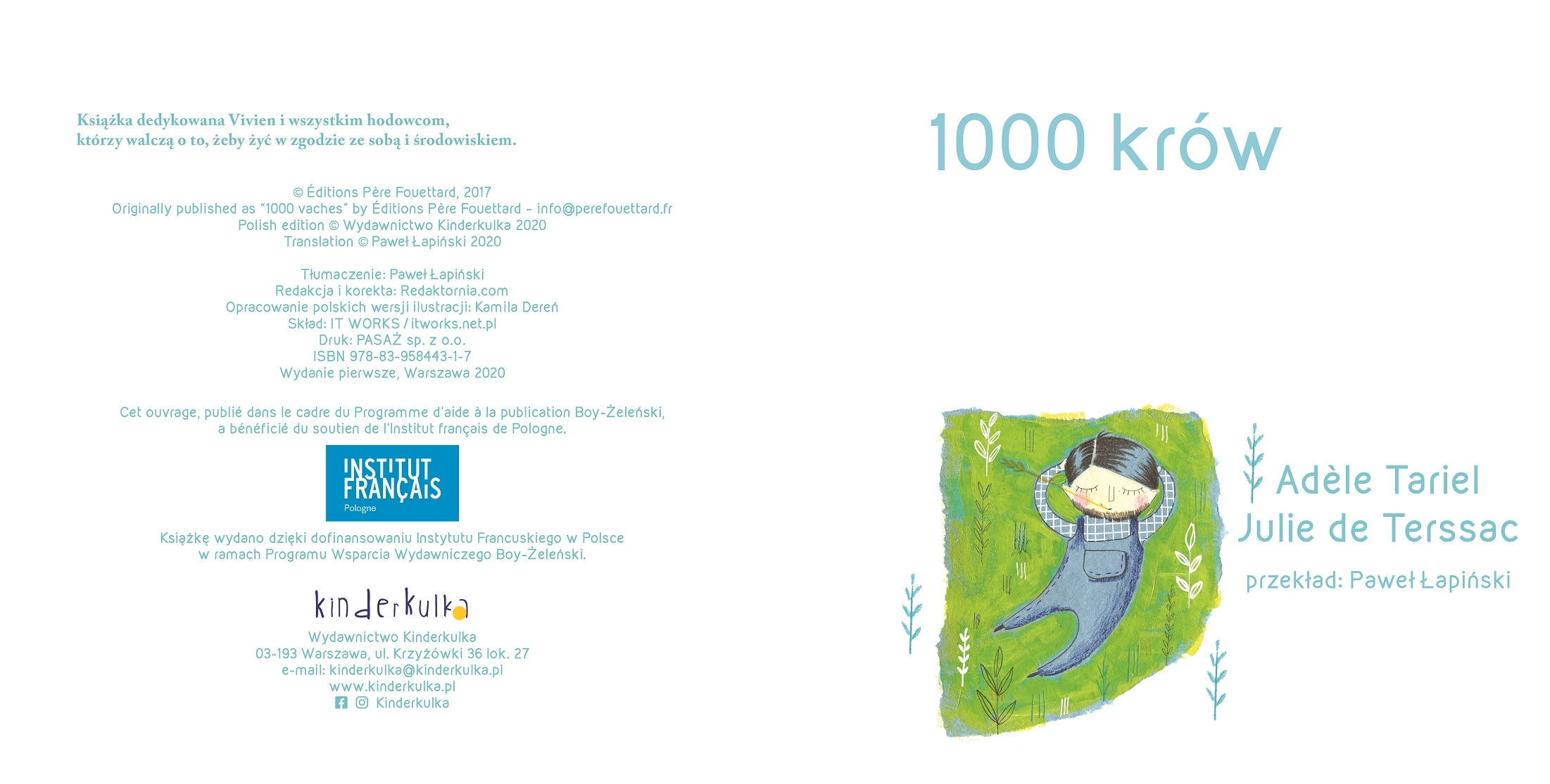 1000 krów - Książki