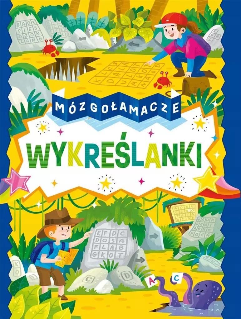 Mózgołamacze. Wykreślanki - Książki