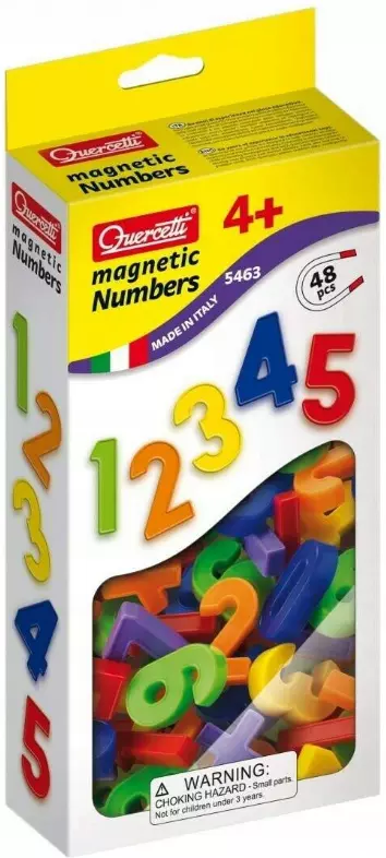 Cyferki magnetyczne, 48 elementów - Zabawki