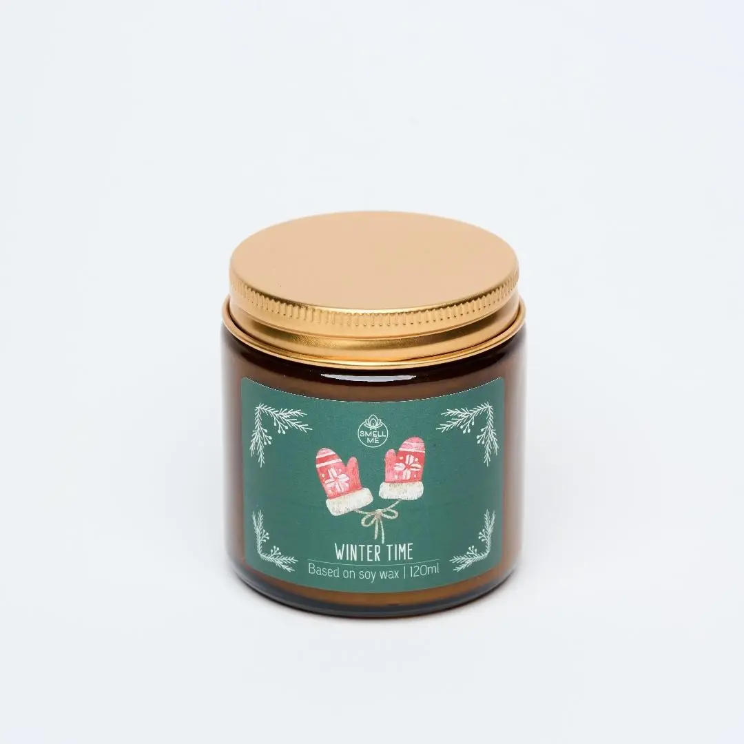 Świeczka sojowa Winter Time 120ml - Papiernicze