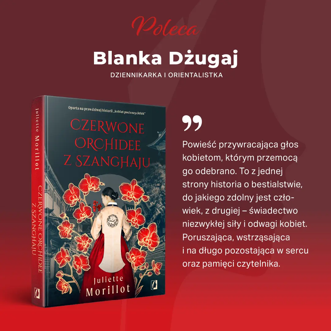 Czerwone orchidee z Szanghaju - Książki