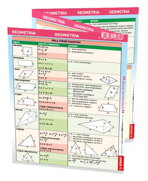 Geometria - maxi ściąga - Książki