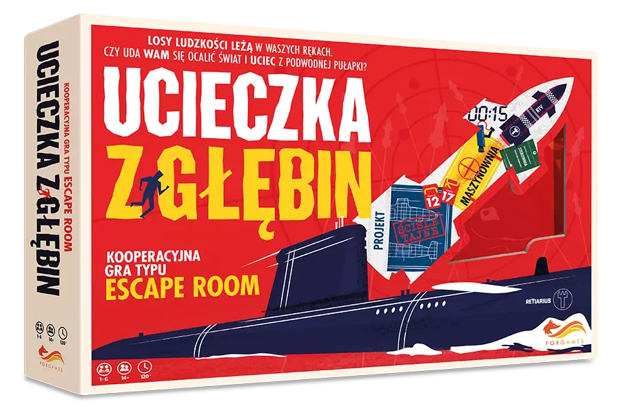 Ucieczka z głębin - Książki