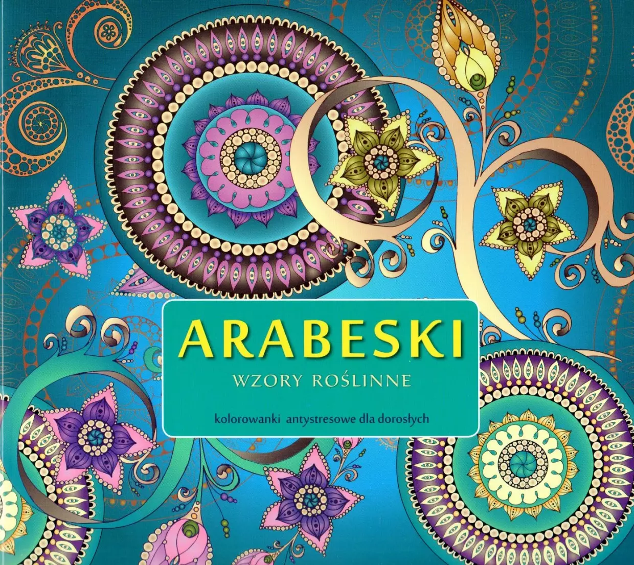 Arabeski. Wzory roślinne - Książki