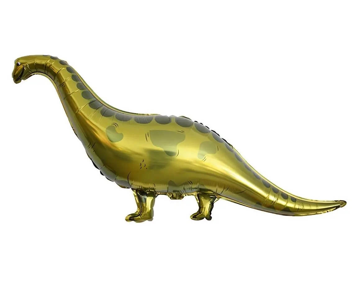 Balon foliowy Dinozaur brachiozaur zielony 99x56cm - Papiernicze i szkolne