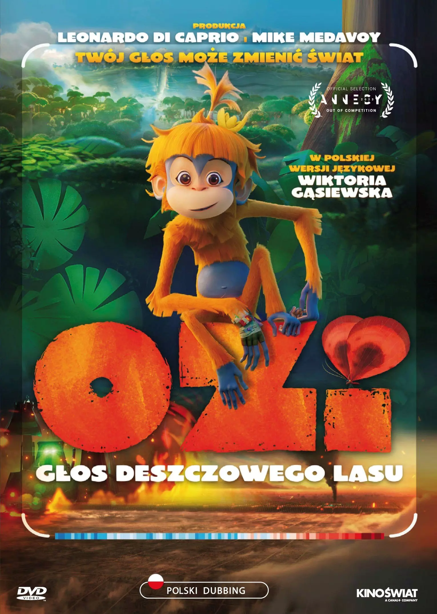 Ozi: Głos deszczowego lasu, płyta DVD - Filmy