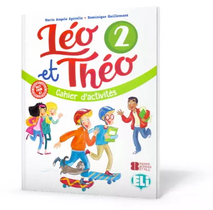 Leo et Theo 2 ćwiczenia + CD - Książki