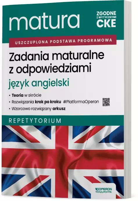 Matura 2026. Zadania maturalne z odpowiedziami. Język angielski. Zakres podstawowy. Repetytorium - Książki