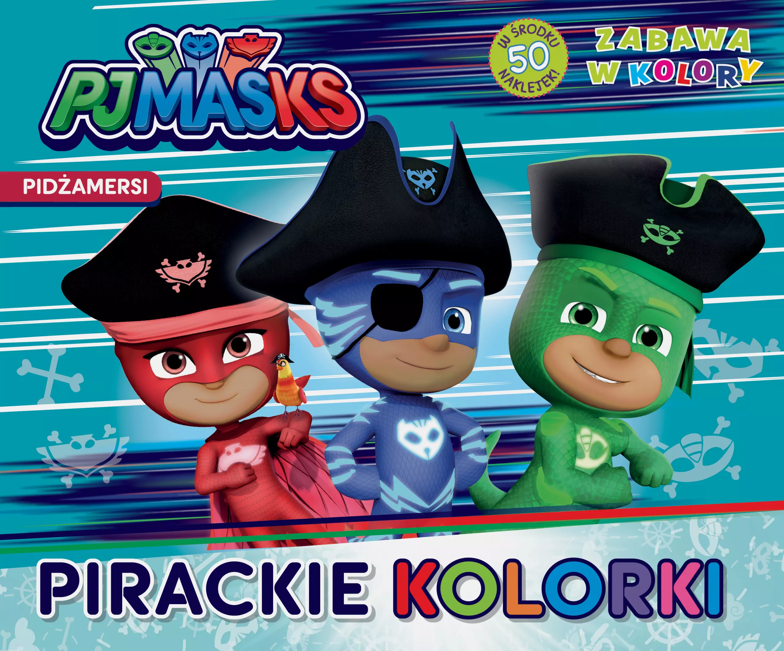 Pidżamersi. Zabawa w kolory, część 1. Pirackie kolorki - Książki