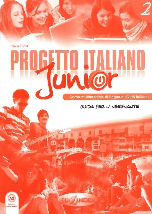 Progetto Italiano Junior 2. Przewodnik metodyczny. Poziom A2 - Książki
