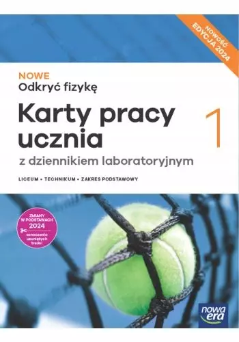NOWE Odkryć fizykę 1 karty pracy ucznia zakres podstawowy - Książki