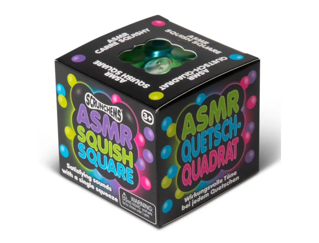 Scrunchems ASMR Squish Square Kwadratowy Gniotek Antystresowy - Zabawki