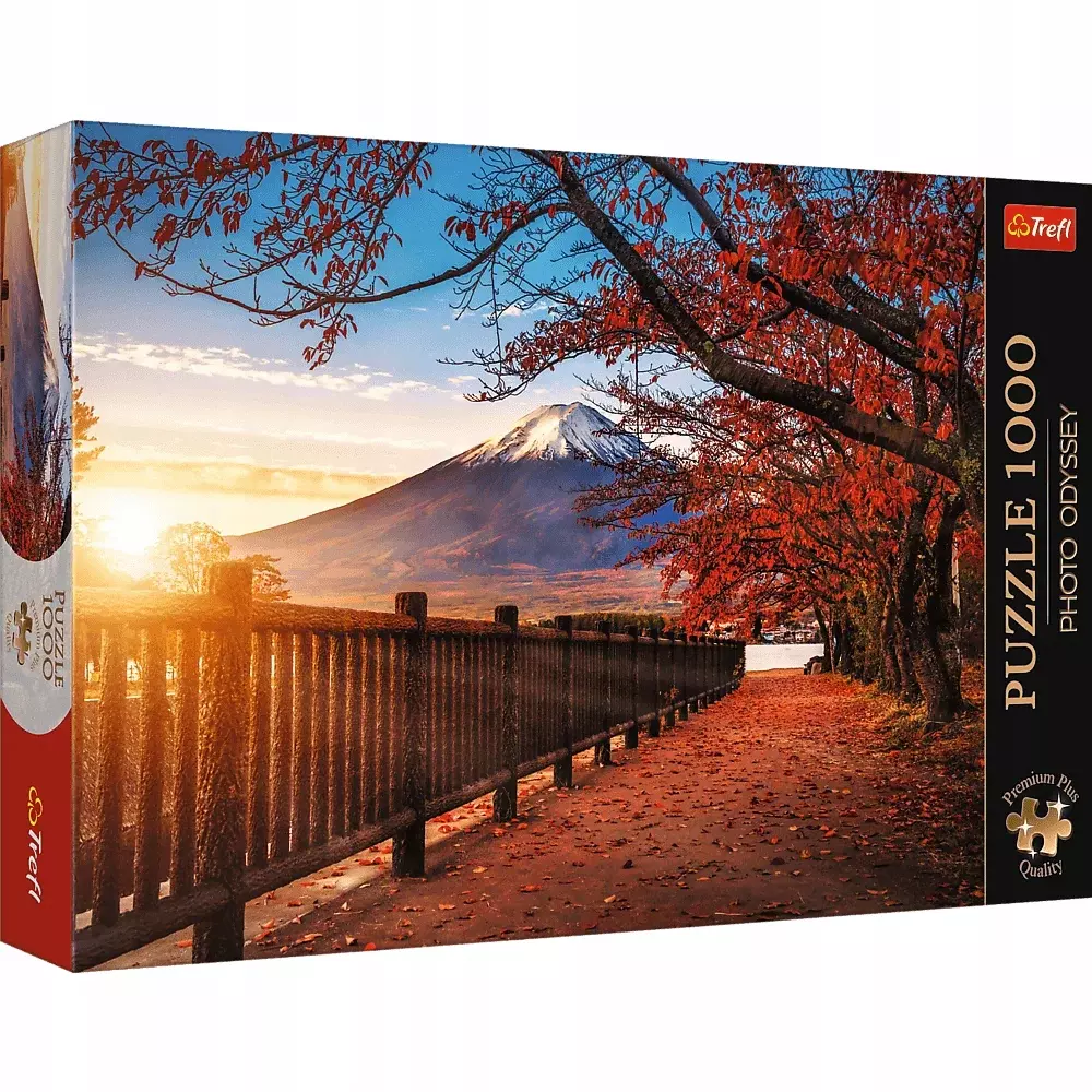 Puzzle 1000 elementów. Premium Plus Quality. Photo Odyssey. Góra Fuji, Japonia - Puzzle